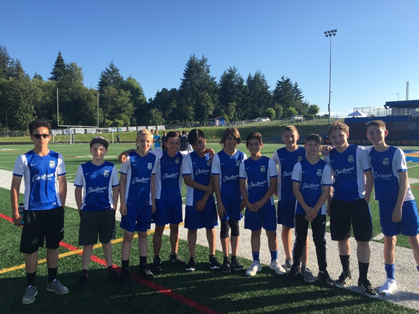 BU14 FC Salmon Creek Juventus- ball boys on June 27.
